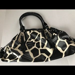 Cow print hangbag